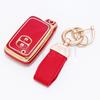 Gold Edge Tpu Auto Keyless Shell Fob Holder For Lexus Lc 200 Car Key Case For Toyota Prius 30 Alpha Aqua Land Cruiser Auris