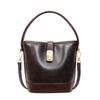 Popular small bag women's retro messenger bag casual portable bucket bag