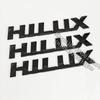 Glossy Silver Glossy Black Replacement Badge Suitable for Toyota Hilux Revo 2.8 Comes with Back Glue HH0
