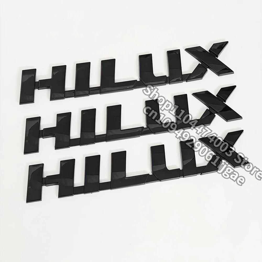 Glossy Silver Glossy Black Replacement Badge Suitable for Toyota Hilux Revo 2.8 Comes with Back Glue HH0