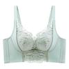 Underwear Women's Mesh Embroidered Lace Bra Adjusted Non Steel Hoop Converge Anti Sagging Bra for Women