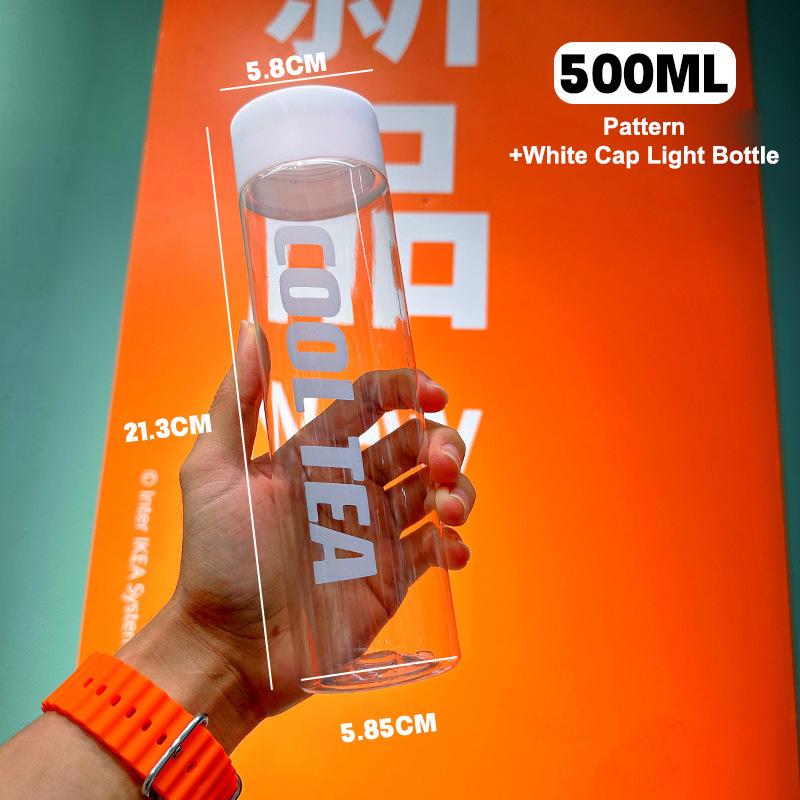 

Холодно заварений чай Пляшка для води Фільтр Чашка для води Портативна для спортивних прогулянок Молоко Чай Фруктовий сік Чашка для пиття Домашня прозора as the picture