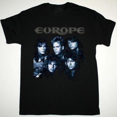 Europe Band Heavy Cotton S-5XL Unisex Black Classic Shirt  BT1560 Unisex T-Shirt
