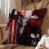 Power Vergil Game Devil May Cry Pillow Case Sofa Living Room Bedroom Headboard Backrest Cushion Square Cushion Nap Time
