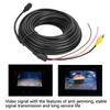 Male Connector Cable Line for Car Vehicle Rear View Backup Reversing Camera Monitor (15m)