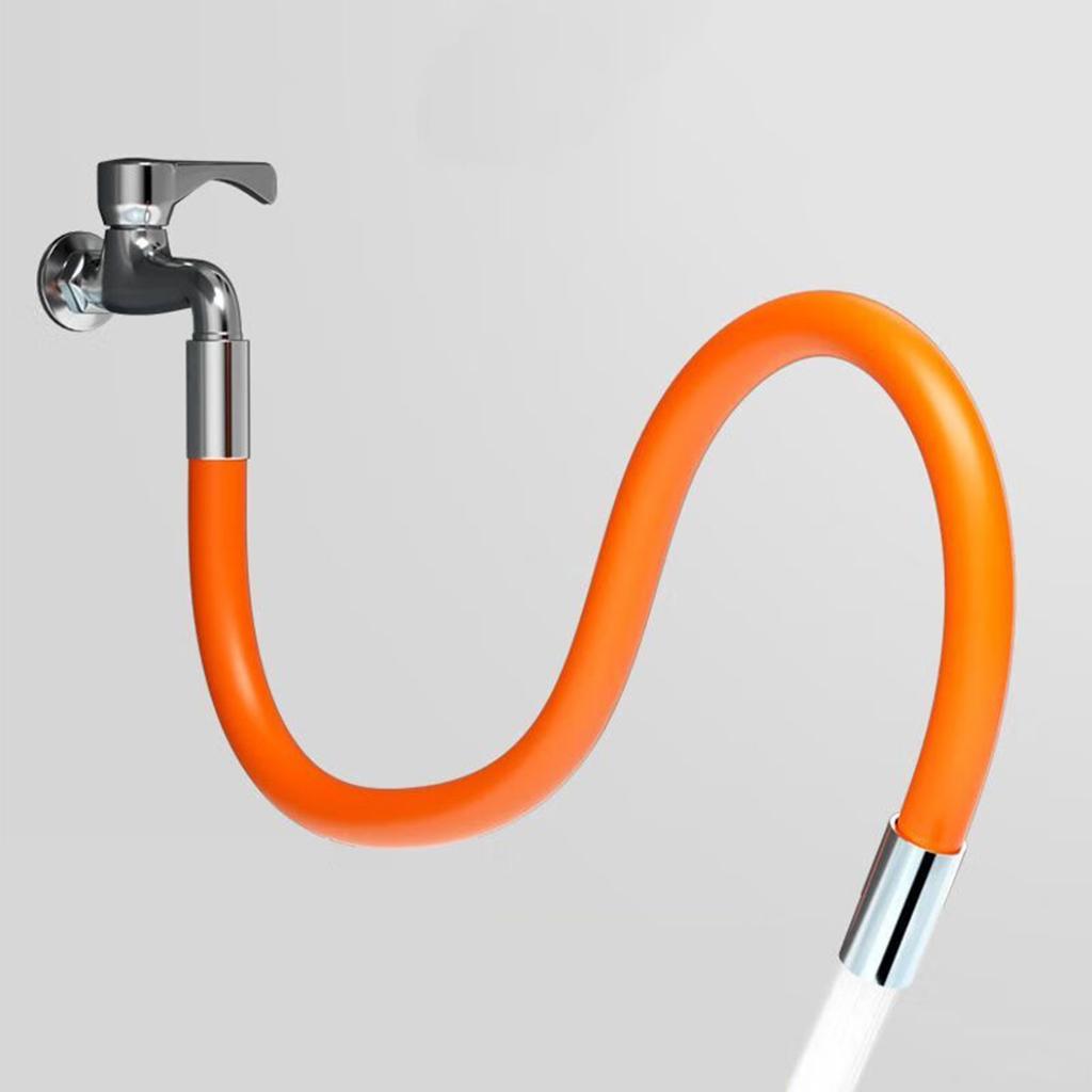 Water Saving Anti Splash Faucet Extender ABS Faucet Extension Hose Faucet Extension Pipe 1/2 for Home & Public Sinks