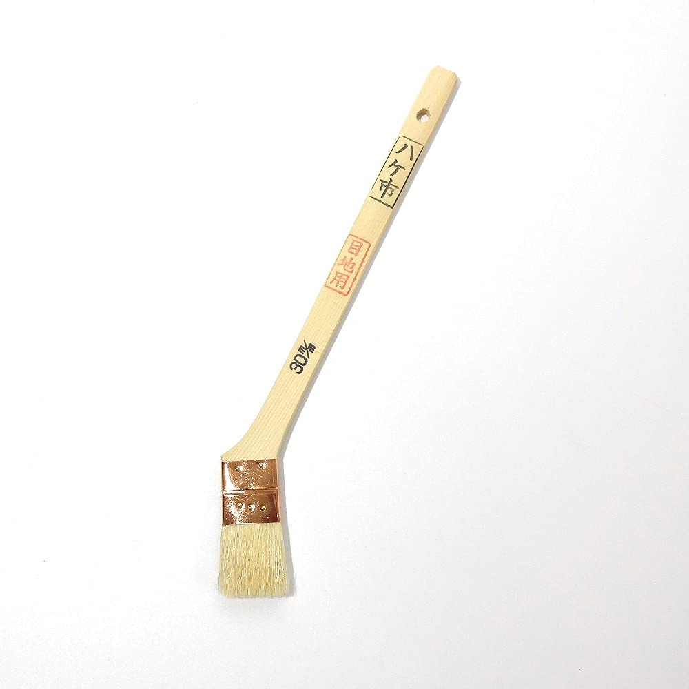 Hakeichi Joint Corner Snip for Premium Goat Upper Set of 10 Brush, Brush, Oil-Based Applications, Hair, Diagonal, 30mm,