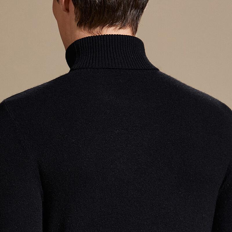 Antônio Men's 100% Cashmere Turtleneck Sweater