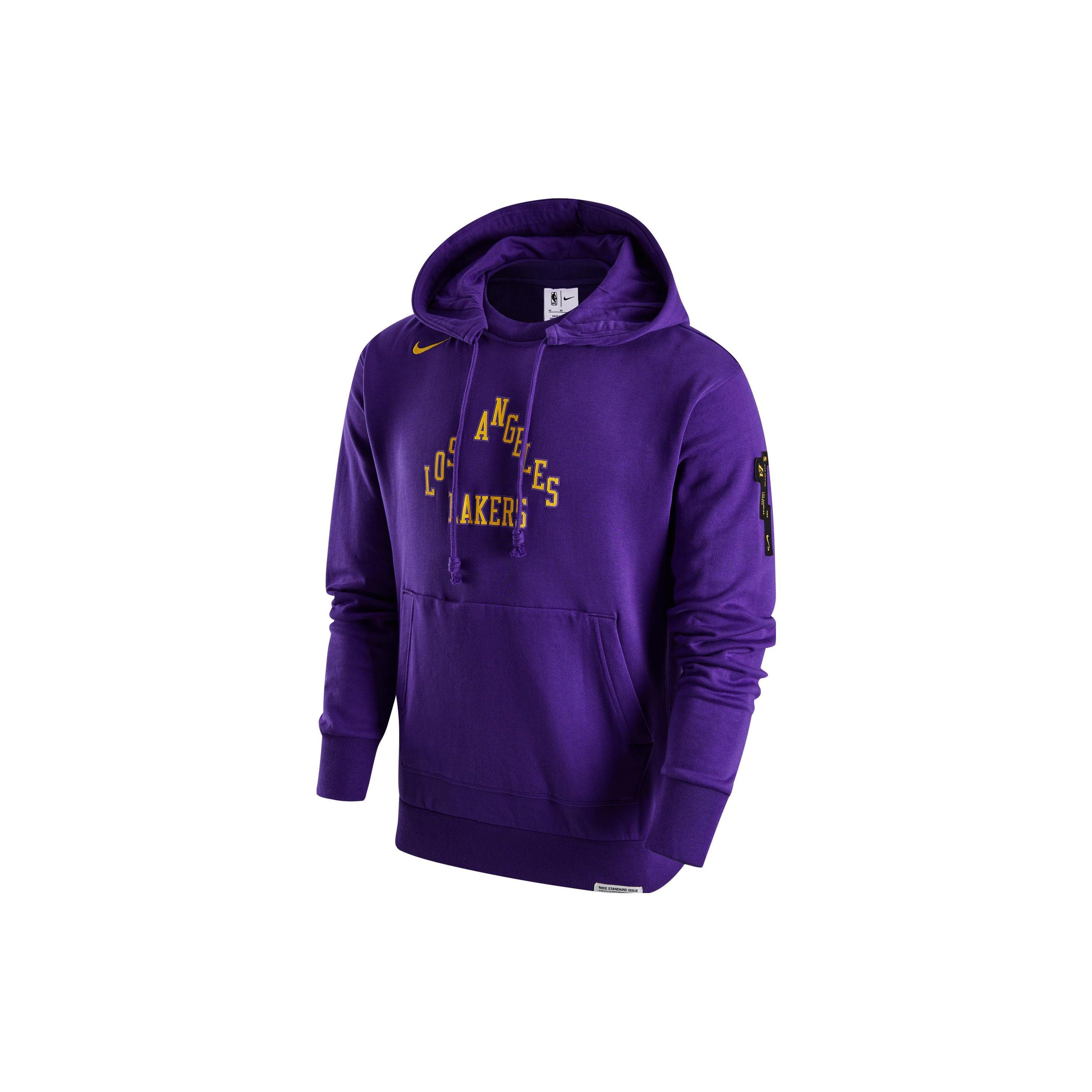 

Мужское худи Nike NBA Los Angeles Lakers с принтом букв, фиолетовое, DZ0039-504 M