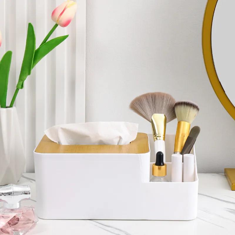 Desktop Tissue Paper Box Home Living Room Dining Room Napkins Coffee Table Remote Control Storage Box Miscellaneous Sorting And Storage