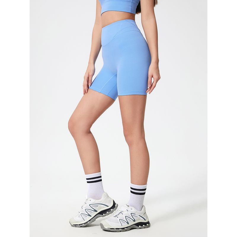 Big Brand Flat for Four Points Yoga Pants Outwear Not Embarrassed High Waist Track Shorts Women's Tight Fitness Shorts Women's Hip Lifting