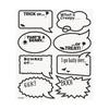 Unique Party Conversation Halloween Stickers (Pack of 16)