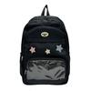 Schoolbag New Cute Soft Sister Schoolbag University Women Large Capacity Transparent Model College Backpack Girl Primary and Secondary School Students
