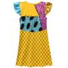 Girls Sally Cosplay Dress The Nightmare Before Christmas Print Gothic Outfit Halloween Carnival Fancy Stage Party Horror Costume