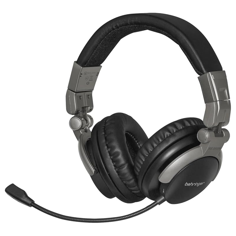 

Behringer headphones Bluetooth compatible wireless connection Closed type 40mm dynamic driver with microphone 3.5mm Compatible with 6.3mm Conversion