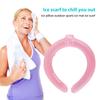 I-cy Neck Tube Cool Neck Band Reusable Summer Outdoor Sports Running Cold Collar Ice Cushion Chill Massage 150ML