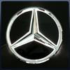 AABGS1 Front Grille LED Star Emblem Light Badge For Mercedes Benz GLC GLE GLS-Class 2016-2019