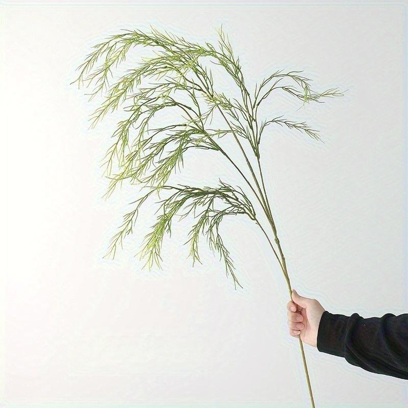 

2 шт. Имитация длинной ветки эвкалипта, лист денежного дерева, искусственный цветок, зеленые растения