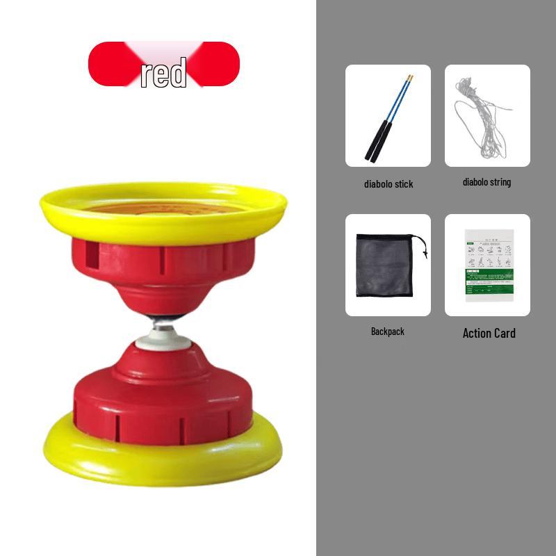 Soft Edge Double Wheel Diabolo
