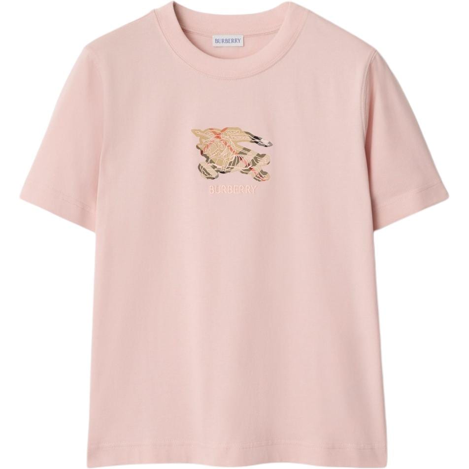 Burberry Ekd Check Crewneck T-Shirt 81161631