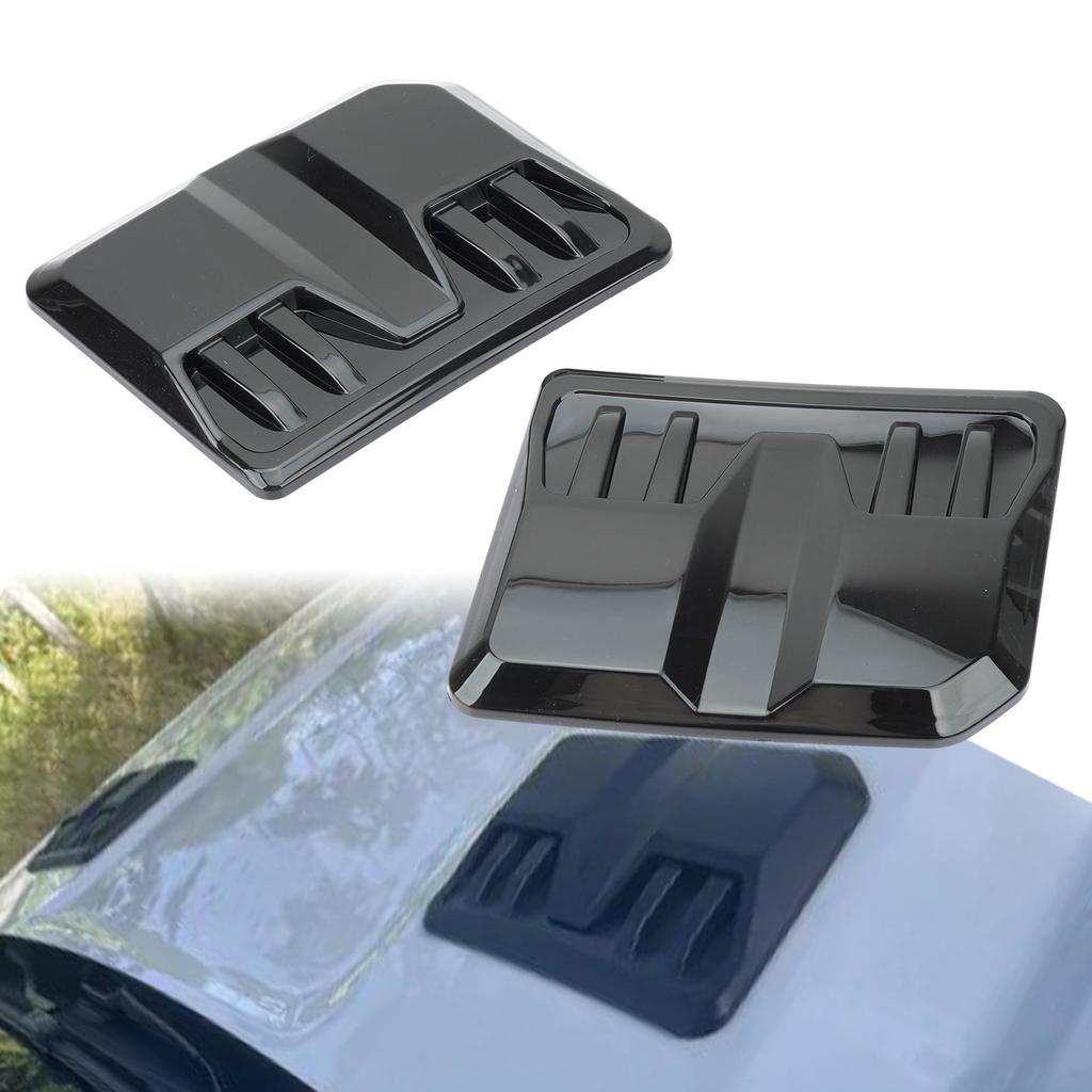 Universal ABS Engine Hood Vent Grille Decorative Cover