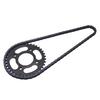 136 Links Chain 428 37T Motorcycle Drive Chain with Sprocket for 43cc 49cc Minimoto Moped Scooters 2 Stroke Pocket Bike