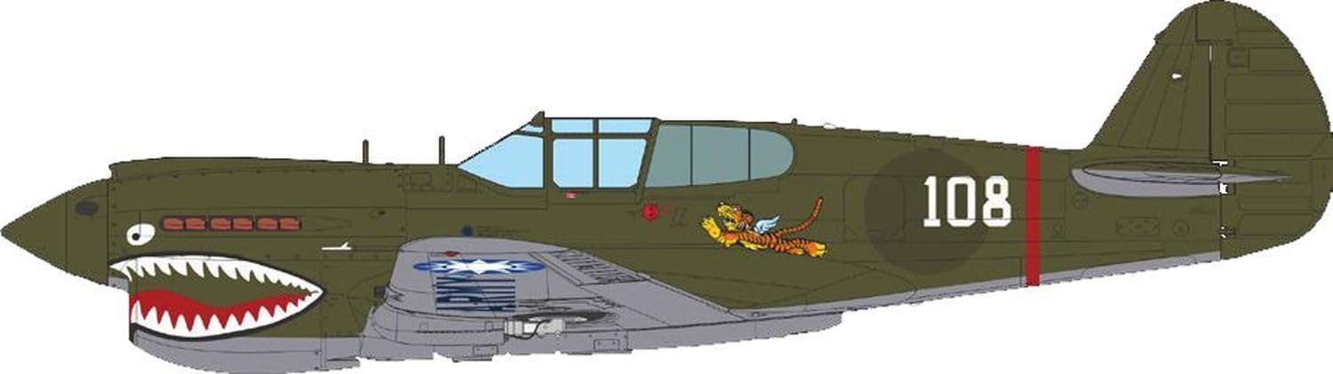 

Eduard Profipack Пластиковая модель EDU82241 1/48 P-40E (Самолет)