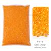 Round Resin Flat Bottom Drill Transparent Bottom Luminous Nail Drill Diy Mobile Phone Violent Bear Loose Diamond Accessories Accessories