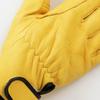1 Pair Working Gloves Waterproof Faux Sheep Skin Anti-slip Hand Protector Thickened Wear Resistant Construction Repair Work Outdoor Yardwork Gardening