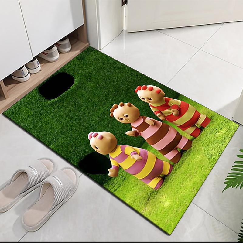 In the Night Garden Printed Carpet, for Office Chair Living Room Bedroom Kitchen Room Decor Gifts.