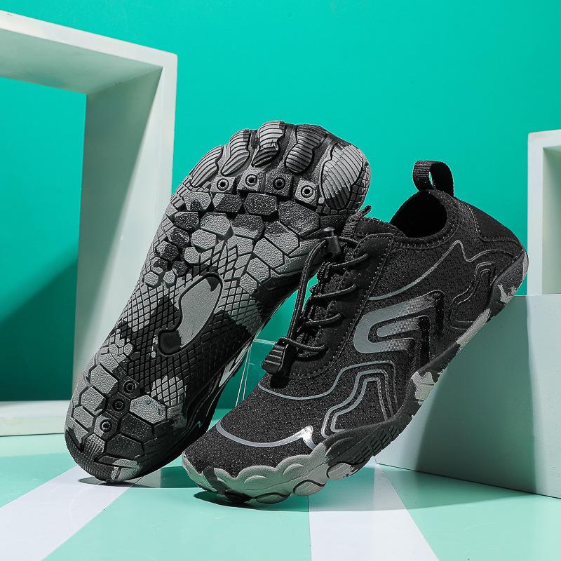 Unisex Quick-Dry Five-Finger Water Shoes for Outdoor, Beach, Swimming, Indoor Yoga, and Fitness