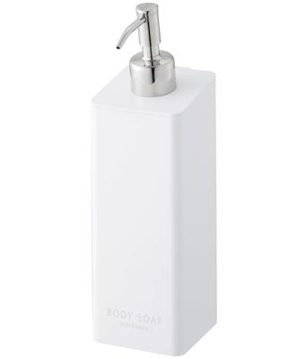 Yamazaki Magnetic Dispenser for Body Approximately 7cm W X 9cm D X 24cm Tower Pump Dispenser Product Number 4262 Two-Way Soap, White, H, Bottle,
