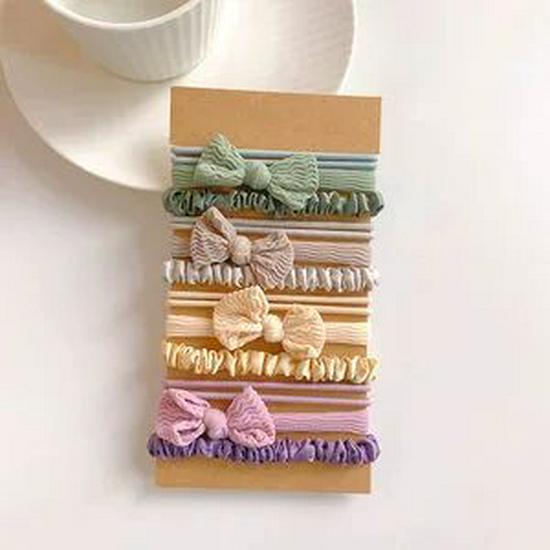 Elegant Elastic Headband & Ponytail Hair Tie Bracelet Set