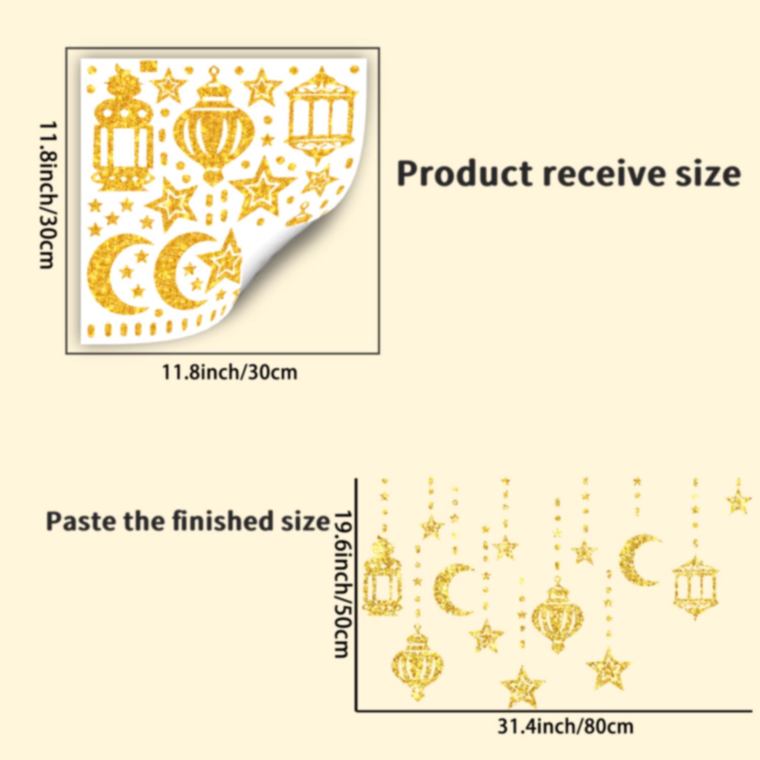 

Самоклеящиеся настенные наклейки «Звезды и Луна, светящиеся в темноте»