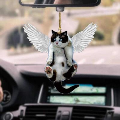 Přívěsek do auta Kreativita Roztomilá kočka Závěsné ozdoby do auta Zavěšení zpětného zrcátka do auta Skvělý dárek pro