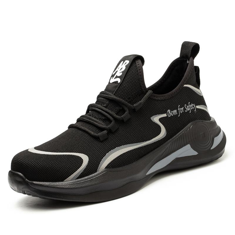 

Рабочие ботинки Безопасные ботинки со стальным подноском Мужские защитные ботинки Рабочие кроссовки Неразрушимая рабочая обувь для мужчин Стальной подносок Рабочая мужская обувь 40