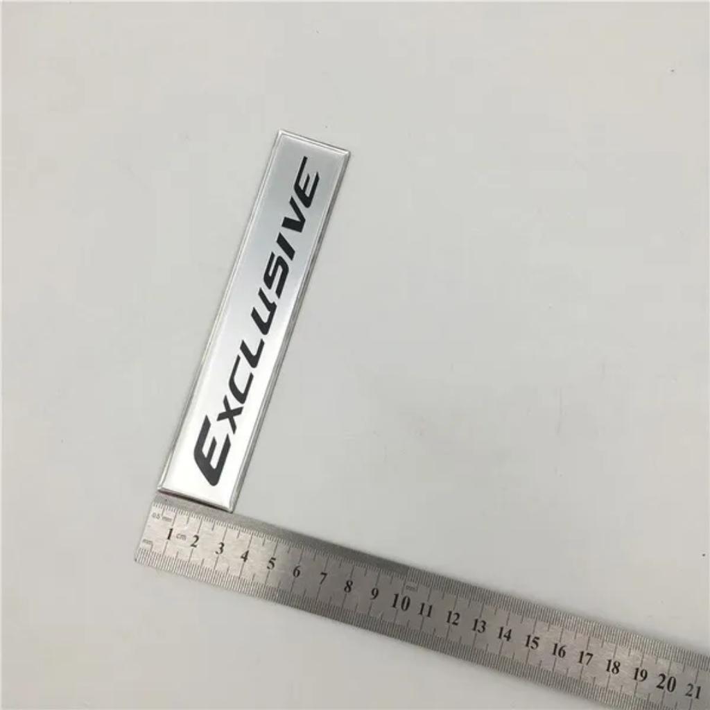 For F/ortuner Exclusive Rear Emblem Nameplate Stickers