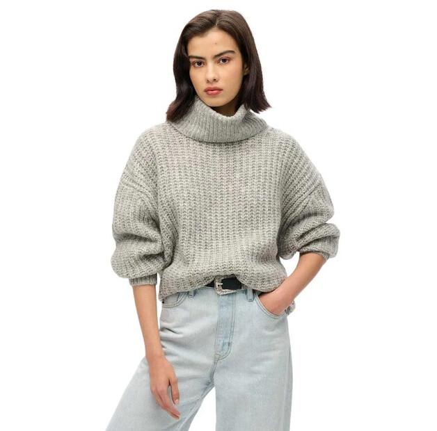 

Superdry Свитер с высоким воротом Brushed Rib Slouch Nk L-XL