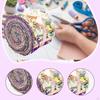 40Pcs Roll Up Quilting Strips DIY Projects Crafting Cute Sewing for Festival