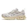 Anta Champion Series Comfortable Versatile Low-Top Dad Shoes Women Sneaker White Gray 122418805A-2