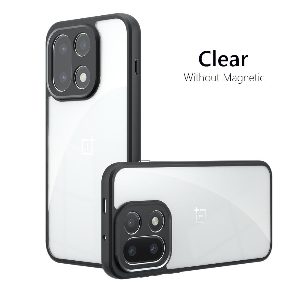 

Матовая задняя панель для чехла для беспроводной магнитной зарядки Magsafe для OnePlus 15 13 12 T R NORD 5 4 1+ 15 5G Мягкий силиконовый противоударный чехол OnePlus 15