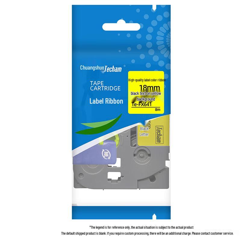 TECHAIN Te-FX641 18mm Cable Label Tape