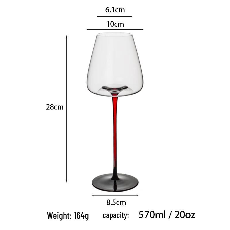 

Nordic Handmade Gradient Wine Glass Set