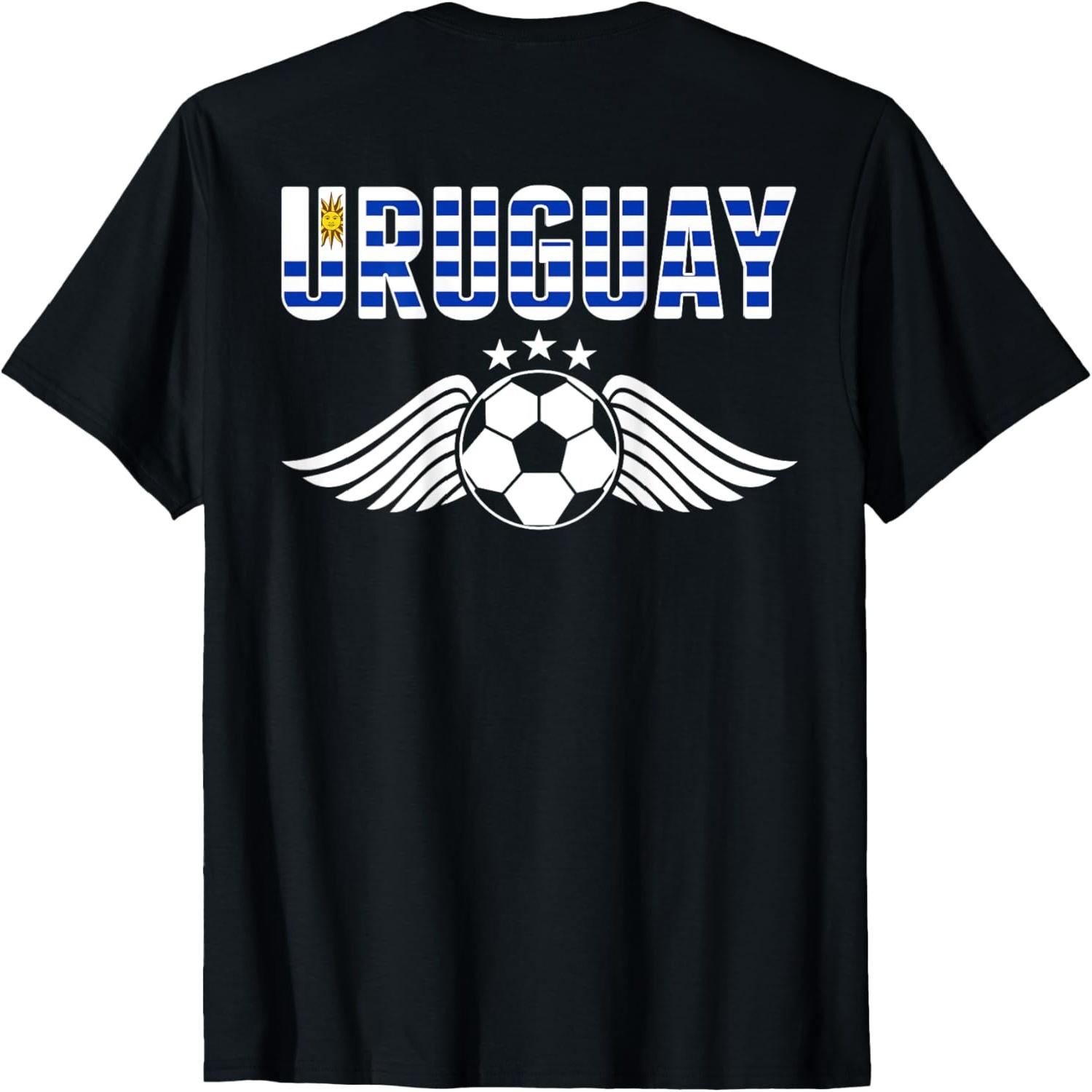 Proud Uruguay Soccer Fans Jersey - Uruguayan Football Lovers T-Shirt S