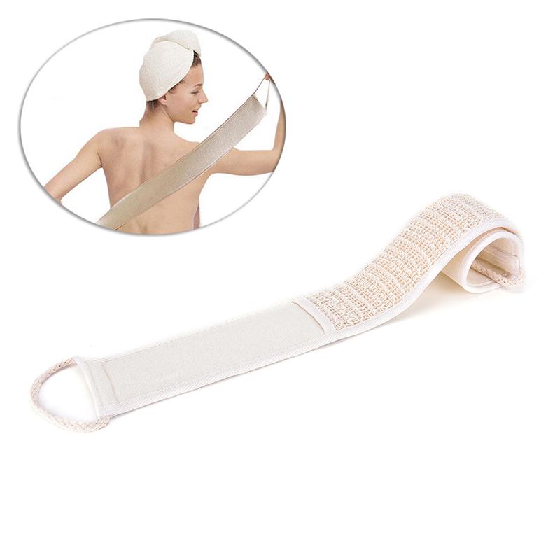 Exfoliační lufa popruh na záda koupel sprcha tělová houba lufa tělový drbátko kartáč