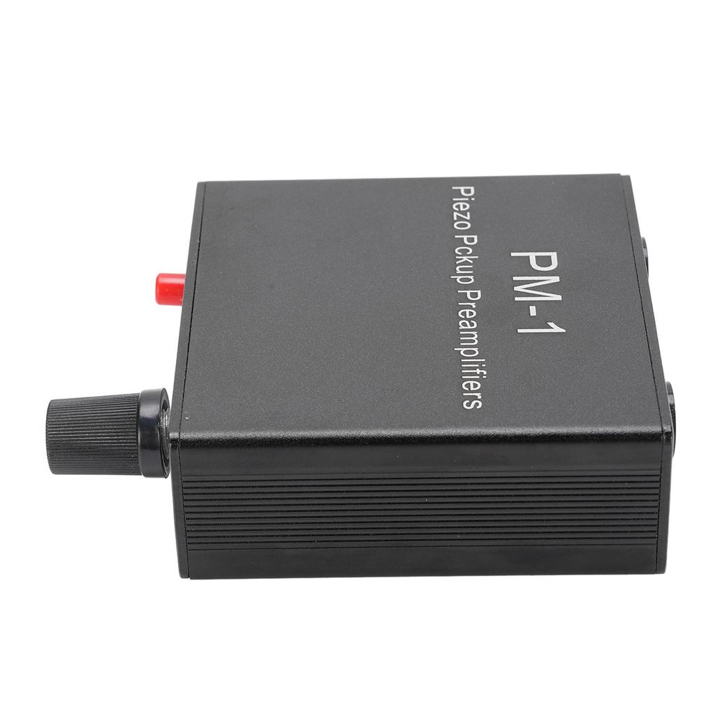 Piezo Manyetik Ön Amfi Yükseltici Kompakt Yüzeye Montaj Şarj Edilebilir Gitar Manyetiği Ön Amfisi Düşük