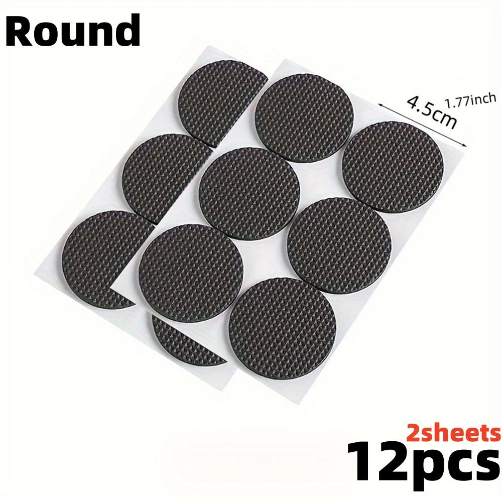12/180pcs Seat Furniture Silent Pads Table Chair Foot Protection Multi-functional Sticky Mat Set Anti-Slip Home Floor Protector