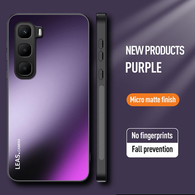 EUCAGR For Infinix Hot 60 Pro+ Hot60 AG Frosted Soft TPU+PC Matte Back Cover For Infinix Hot60Pro Hot 60i Phone Cases