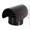 Compatible with Schedule 30 and 40 Radon Vent Cap Radon Vent PVC Vent Cap  Flue System