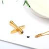 Fashion 1 pcs Angel Wings Cross Memorial For Ashes Cremation Urn Necklace Vial Pendant Jewelry